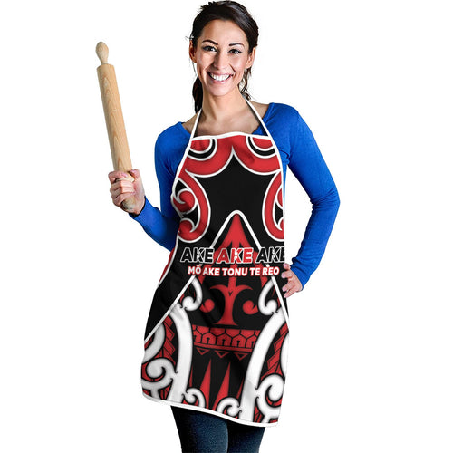 New Zealand Maori Language Week Apron Mo Ake Tonu Te Reo