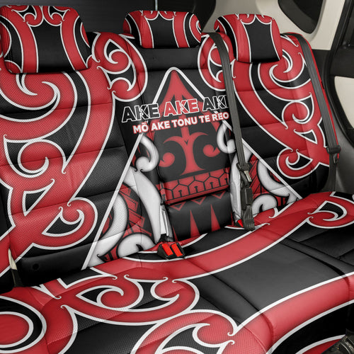New Zealand Maori Language Week Back Car Seat Cover Mo Ake Tonu Te Reo