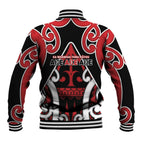 New Zealand Maori Language Week Baseball Jacket Mo Ake Tonu Te Reo