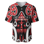 New Zealand Maori Language Week Baseball Jersey Mo Ake Tonu Te Reo