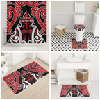 New Zealand Maori Language Week Bathroom Set Mo Ake Tonu Te Reo