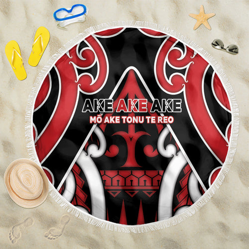 New Zealand Maori Language Week Beach Blanket Mo Ake Tonu Te Reo