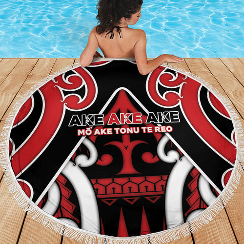 New Zealand Maori Language Week Beach Blanket Mo Ake Tonu Te Reo