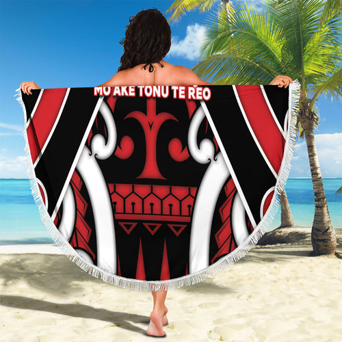New Zealand Maori Language Week Beach Blanket Mo Ake Tonu Te Reo