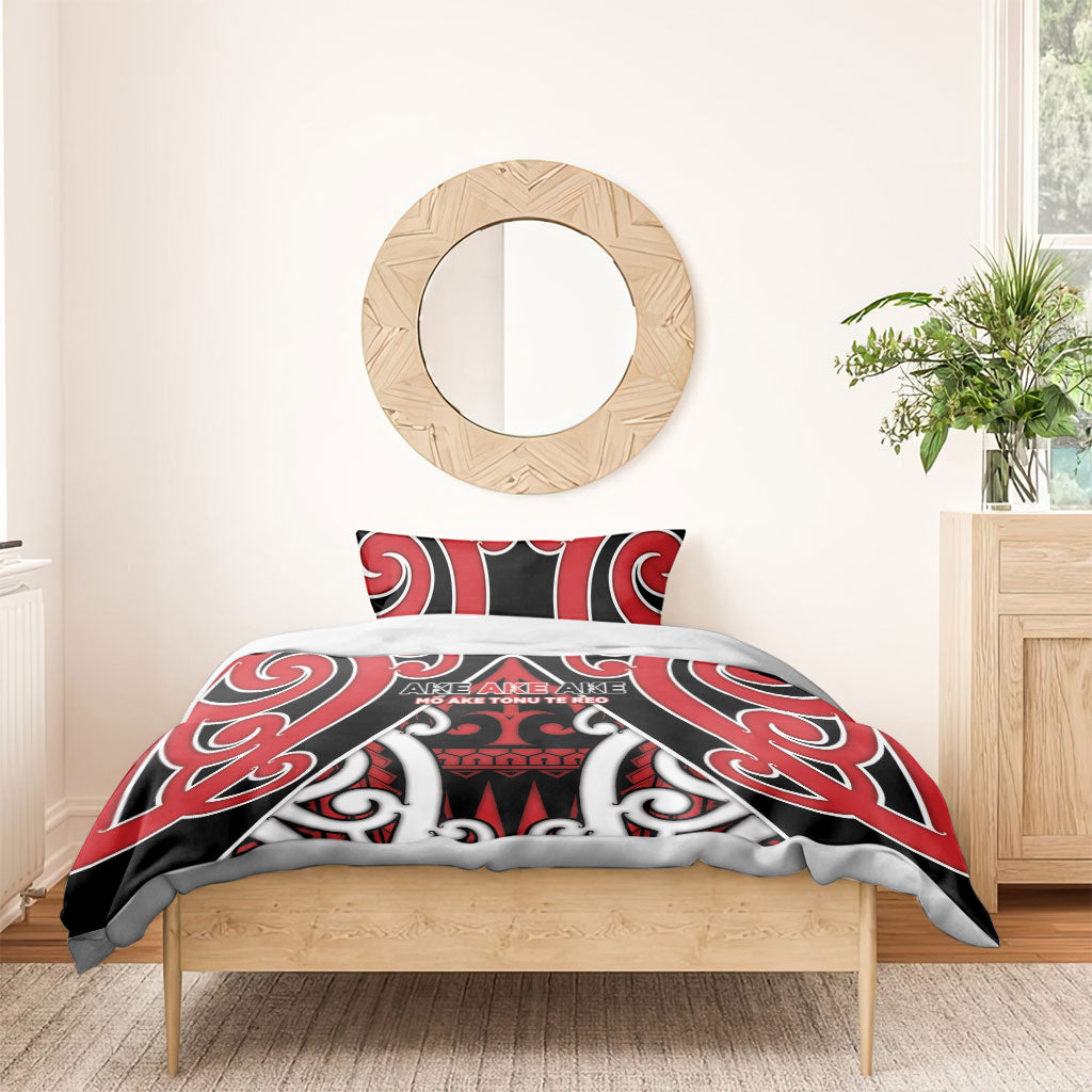 New Zealand Maori Language Week Bedding Set Mo Ake Tonu Te Reo