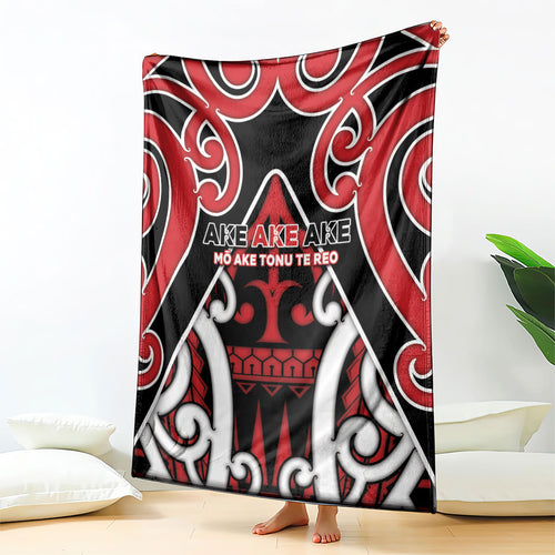 New Zealand Maori Language Week Blanket Mo Ake Tonu Te Reo