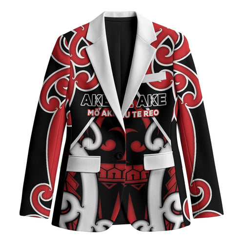 New Zealand Maori Language Week Blazer Mo Ake Tonu Te Reo