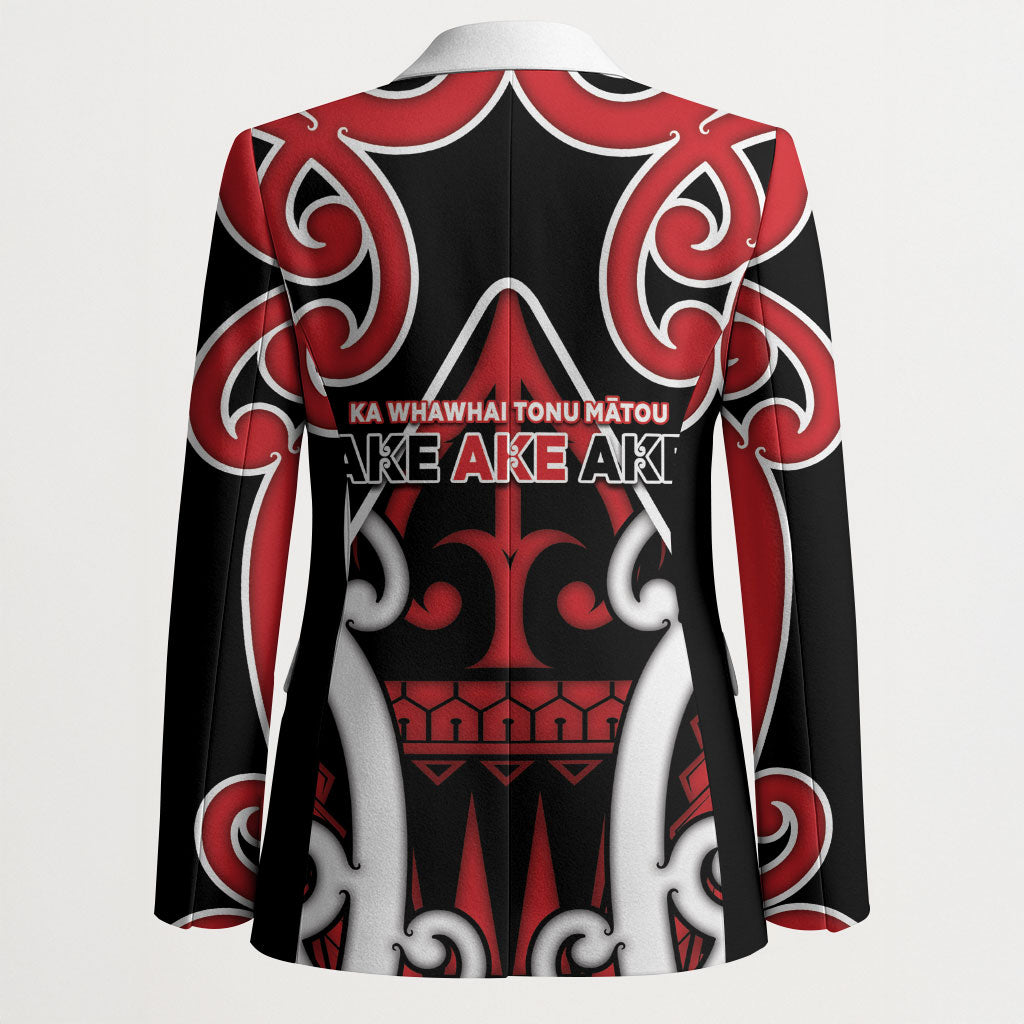 New Zealand Maori Language Week Blazer Mo Ake Tonu Te Reo