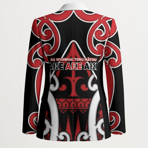 New Zealand Maori Language Week Blazer Mo Ake Tonu Te Reo