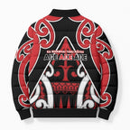New Zealand Maori Language Week Bomber Puffer Jacket Mo Ake Tonu Te Reo
