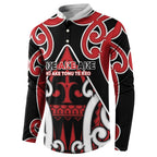 New Zealand Maori Language Week Button Sweatshirt Mo Ake Tonu Te Reo