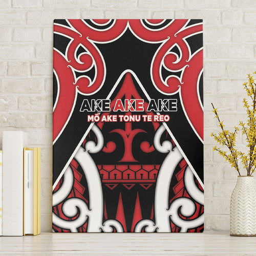New Zealand Maori Language Week Canvas Wall Art Mo Ake Tonu Te Reo