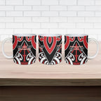 New Zealand Maori Language Week Ceramic Mug Mo Ake Tonu Te Reo