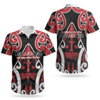 New Zealand Maori Language Week Couples Matching Mermaid Dress and Hawaiian Shirt Mo Ake Tonu Te Reo