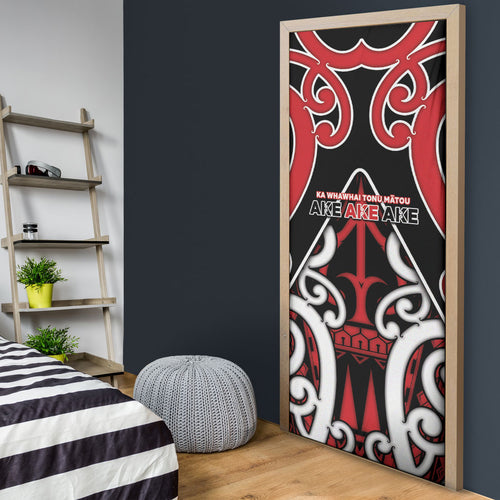 New Zealand Maori Language Week Door Cover Mo Ake Tonu Te Reo