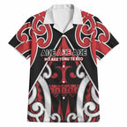 New Zealand Maori Language Week Hawaiian Shirt Mo Ake Tonu Te Reo