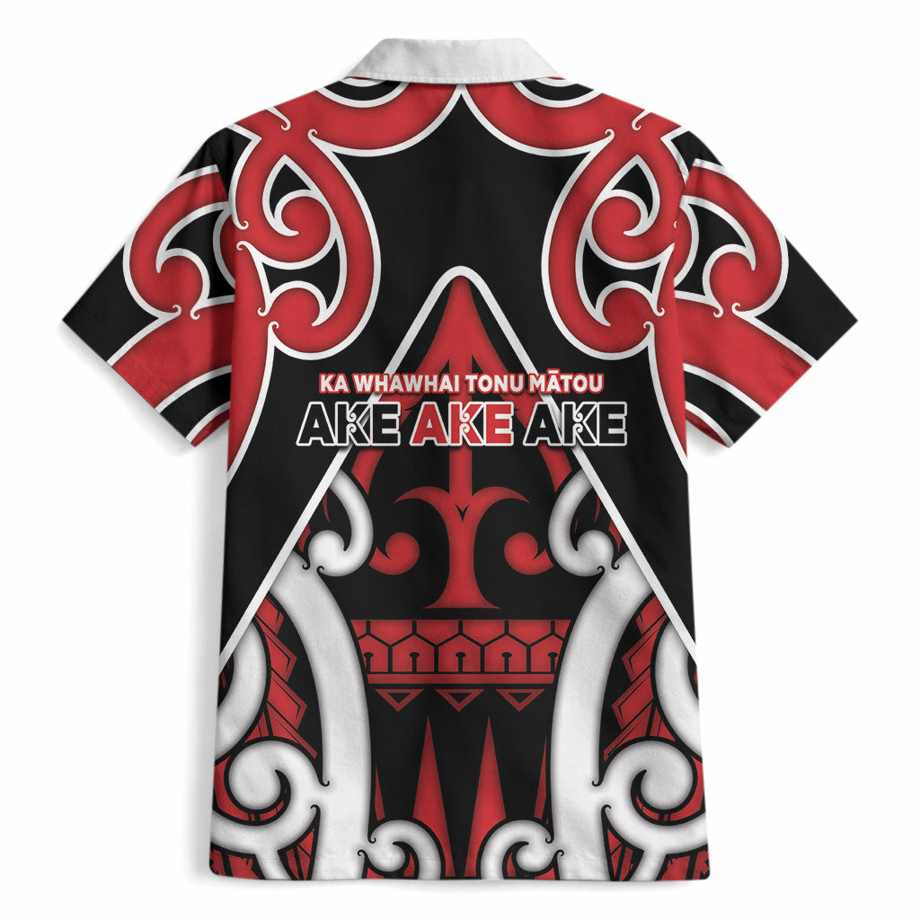 New Zealand Maori Language Week Hawaiian Shirt Mo Ake Tonu Te Reo