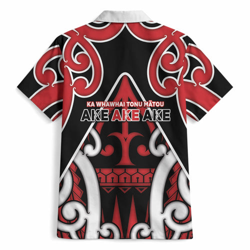 New Zealand Maori Language Week Hawaiian Shirt Mo Ake Tonu Te Reo