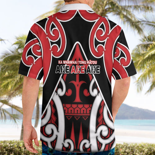 New Zealand Maori Language Week Hawaiian Shirt Mo Ake Tonu Te Reo