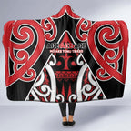 New Zealand Maori Language Week Hooded Blanket Mo Ake Tonu Te Reo