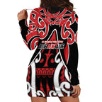 New Zealand Maori Language Week Hoodie Dress Mo Ake Tonu Te Reo