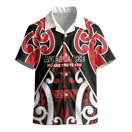 New Zealand Maori Language Week Kid Hawaiian Shirt Mo Ake Tonu Te Reo
