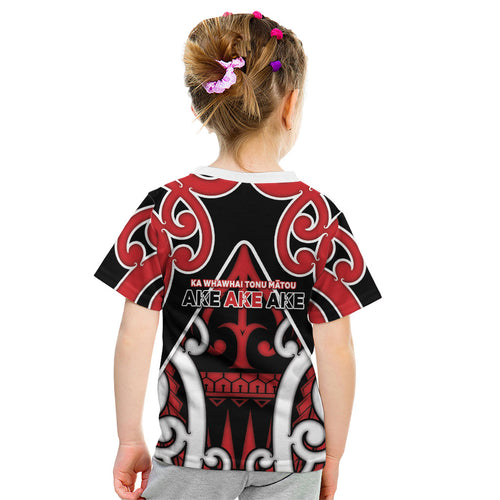 New Zealand Maori Language Week Kid T Shirt Mo Ake Tonu Te Reo