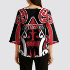 New Zealand Maori Language Week Kimono Sleeve Blouse Mo Ake Tonu Te Reo