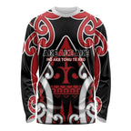 New Zealand Maori Language Week Long Sleeve Shirt Mo Ake Tonu Te Reo