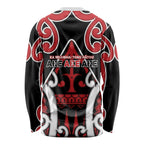 New Zealand Maori Language Week Long Sleeve Shirt Mo Ake Tonu Te Reo