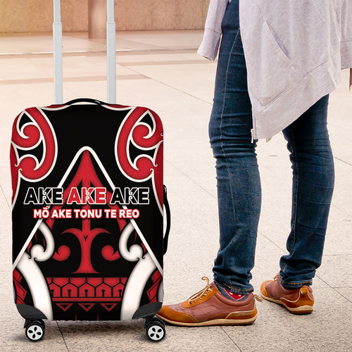 New Zealand Maori Language Week Luggage Cover Mo Ake Tonu Te Reo