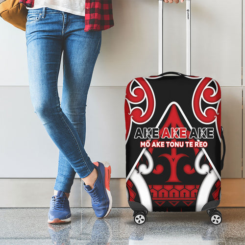 New Zealand Maori Language Week Luggage Cover Mo Ake Tonu Te Reo