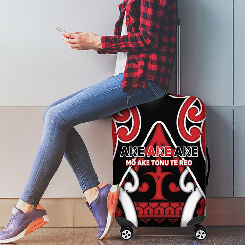 New Zealand Maori Language Week Luggage Cover Mo Ake Tonu Te Reo
