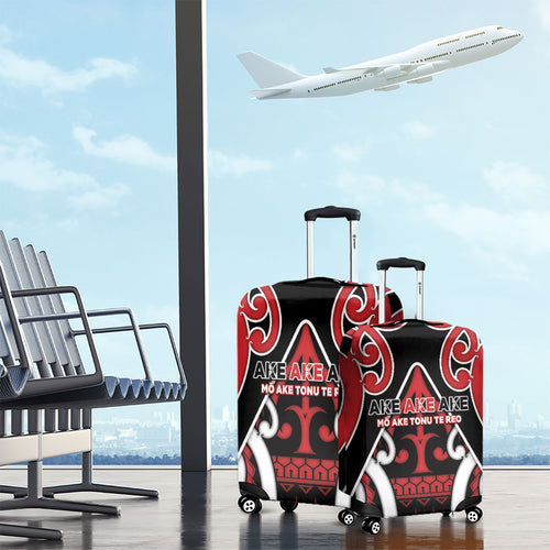 New Zealand Maori Language Week Luggage Cover Mo Ake Tonu Te Reo