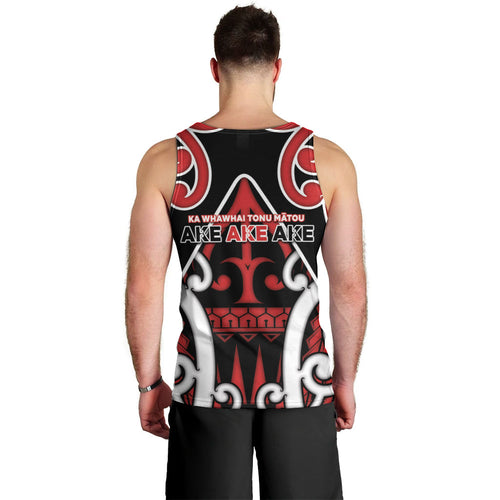 New Zealand Maori Language Week Men Tank Top Mo Ake Tonu Te Reo