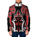 New Zealand Maori Language Week Padded Jacket Mo Ake Tonu Te Reo