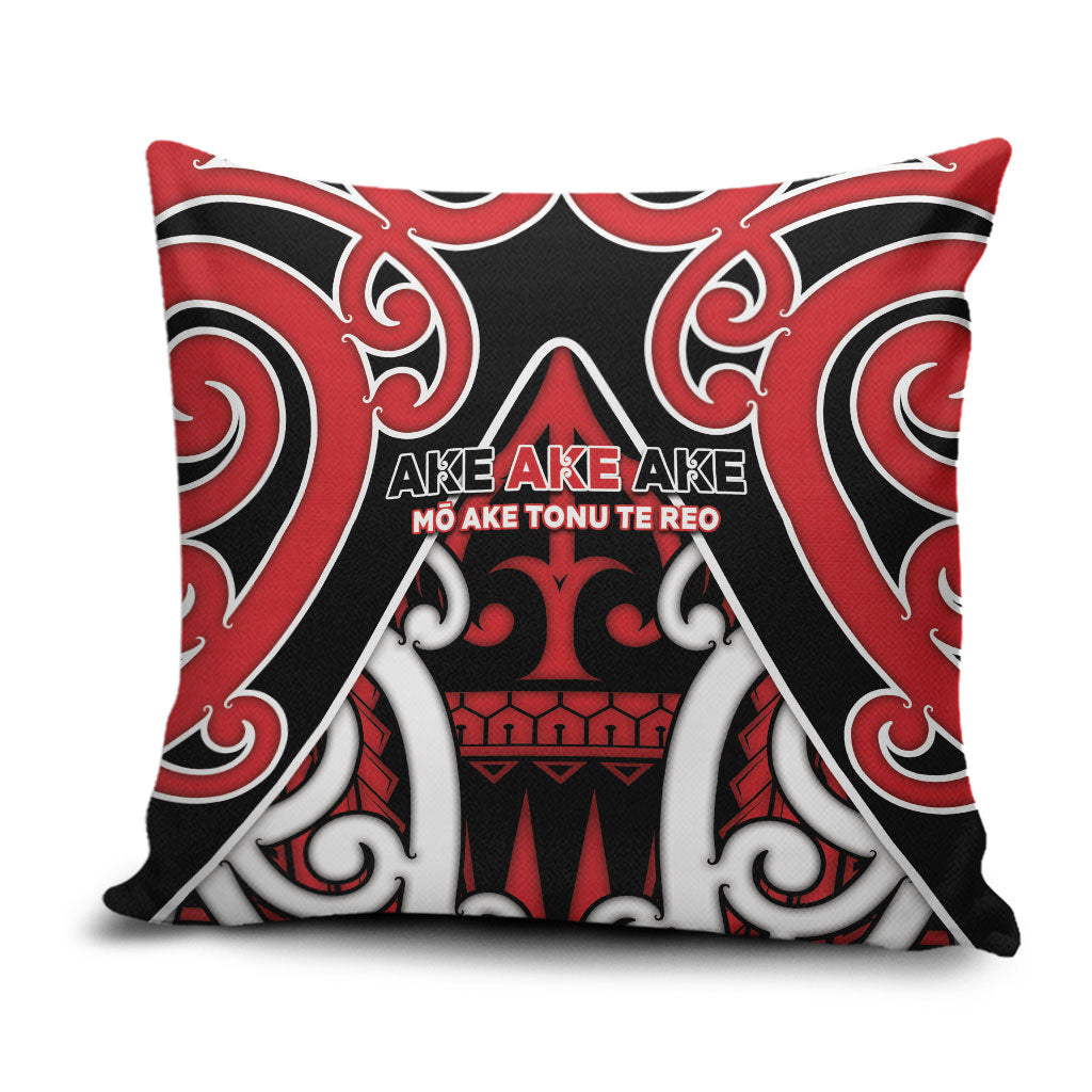 New Zealand Maori Language Week Pillow Cover Mo Ake Tonu Te Reo