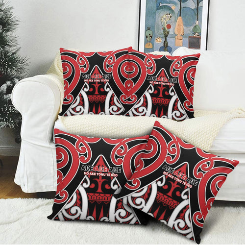New Zealand Maori Language Week Pillow Cover Mo Ake Tonu Te Reo