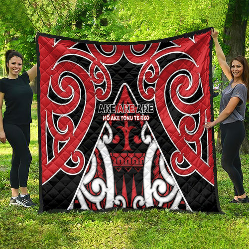 New Zealand Maori Language Week Quilt Mo Ake Tonu Te Reo