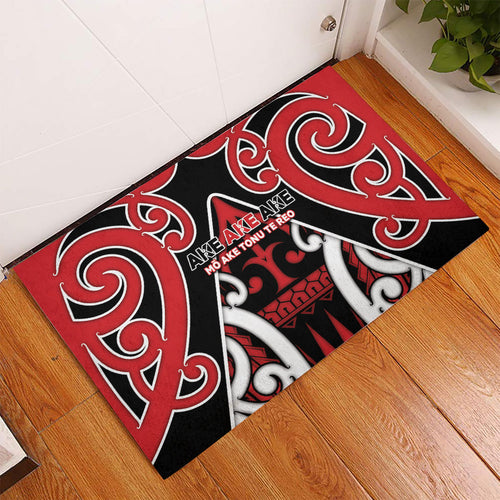 New Zealand Maori Language Week Rubber Doormat Mo Ake Tonu Te Reo