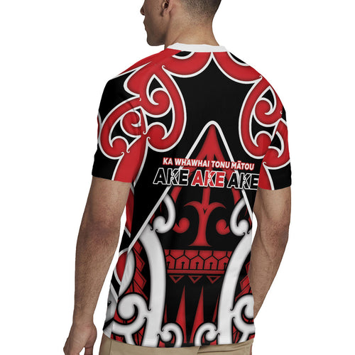 New Zealand Maori Language Week Rugby Jersey Mo Ake Tonu Te Reo