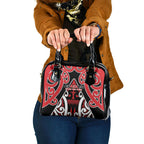 New Zealand Maori Language Week Shoulder Handbag Mo Ake Tonu Te Reo