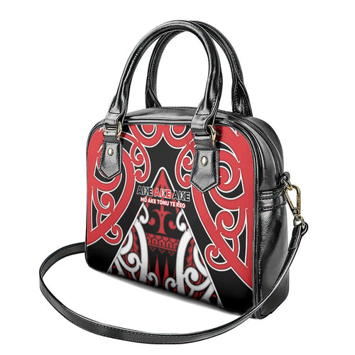 New Zealand Maori Language Week Shoulder Handbag Mo Ake Tonu Te Reo