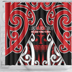 New Zealand Maori Language Week Shower Curtain Mo Ake Tonu Te Reo