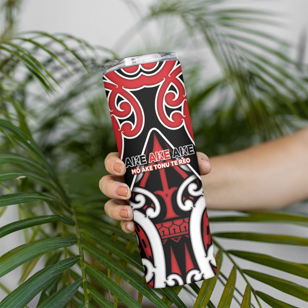 New Zealand Maori Language Week Skinny Tumbler Mo Ake Tonu Te Reo
