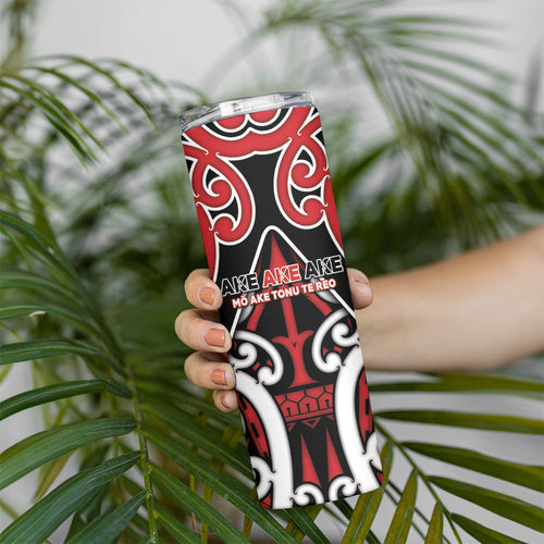 New Zealand Maori Language Week Skinny Tumbler Mo Ake Tonu Te Reo