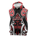 New Zealand Maori Language Week Sleeveless Zip Hoodie Mo Ake Tonu Te Reo