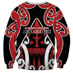 New Zealand Maori Language Week Sweatshirt Mo Ake Tonu Te Reo