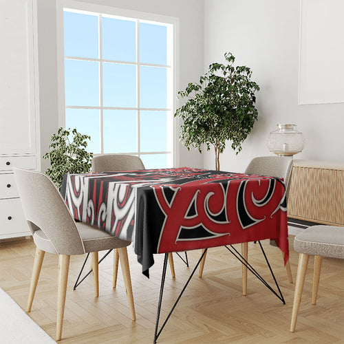 New Zealand Maori Language Week Tablecloth Mo Ake Tonu Te Reo