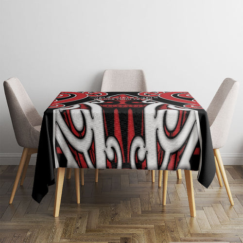 New Zealand Maori Language Week Tablecloth Mo Ake Tonu Te Reo